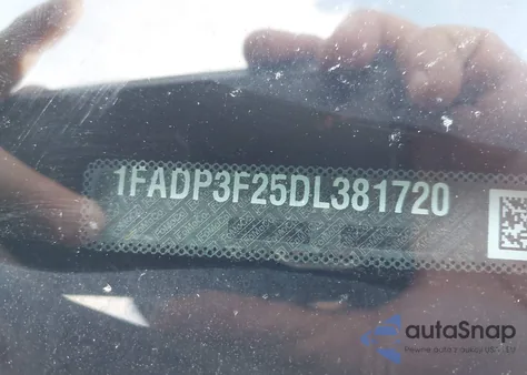 2013 Ford Focus Se из США, поврежденный, VIN 1FADP3F25DL381720